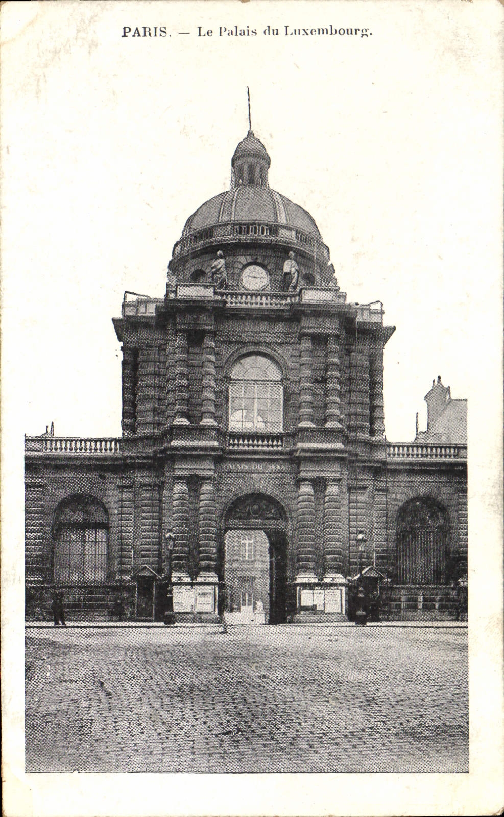 CPA Paris Le Palais du Luxembourg 