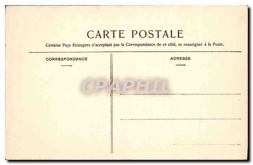 CPA Paris Eglise Saint Merri Grande Nef  — Rückseite
