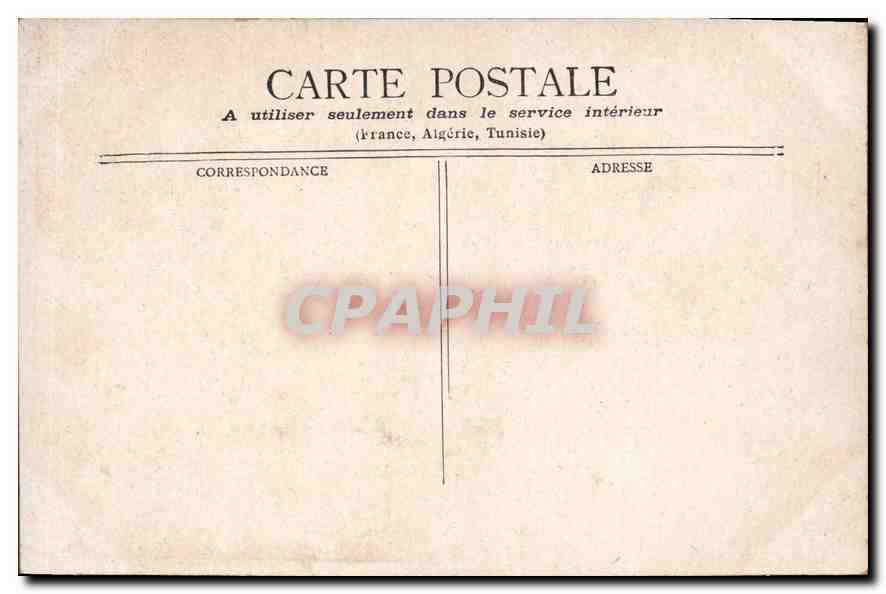 CPA Paris Fontaine St Michel  — Rückseite