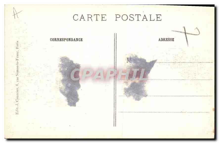 CPA Paris Hotel des Invalides Renferme le Tombeau de Napoleon I et le Musee de l'Armee  — Rückseite