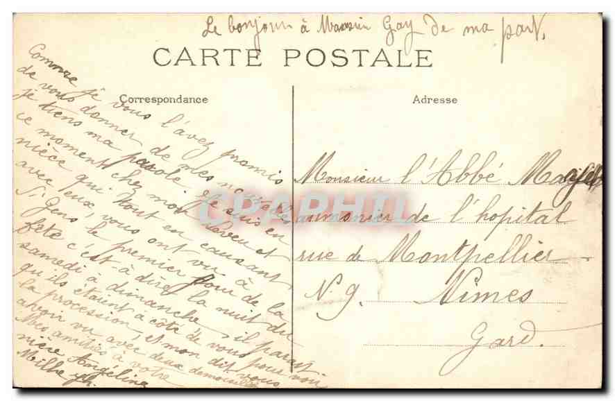 CPA Bois de Vincennes Line Daumesnil  — Verso