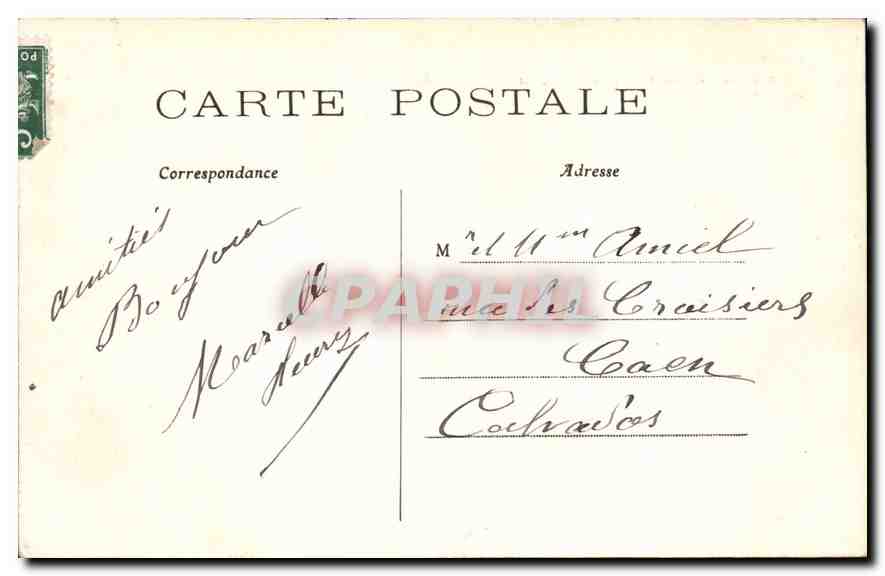 CPA Paris La Place de la Concorde  — Rückseite