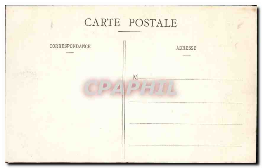 CPA Paris Jardin du Luxembourg  — Rückseite
