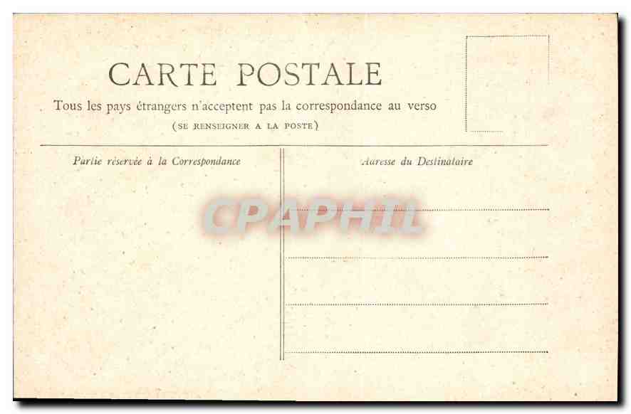 CPA Collection Petit Journal Paris le Pantheon  — Rückseite