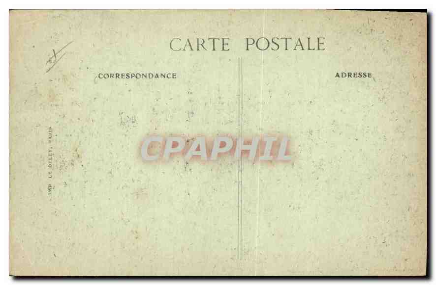 CPA Les Fetes de la Victoire a Paris 14 Juillet 1919 Le Cenotaphe la nuit sous l'Arc de Triomphe de  — Verso