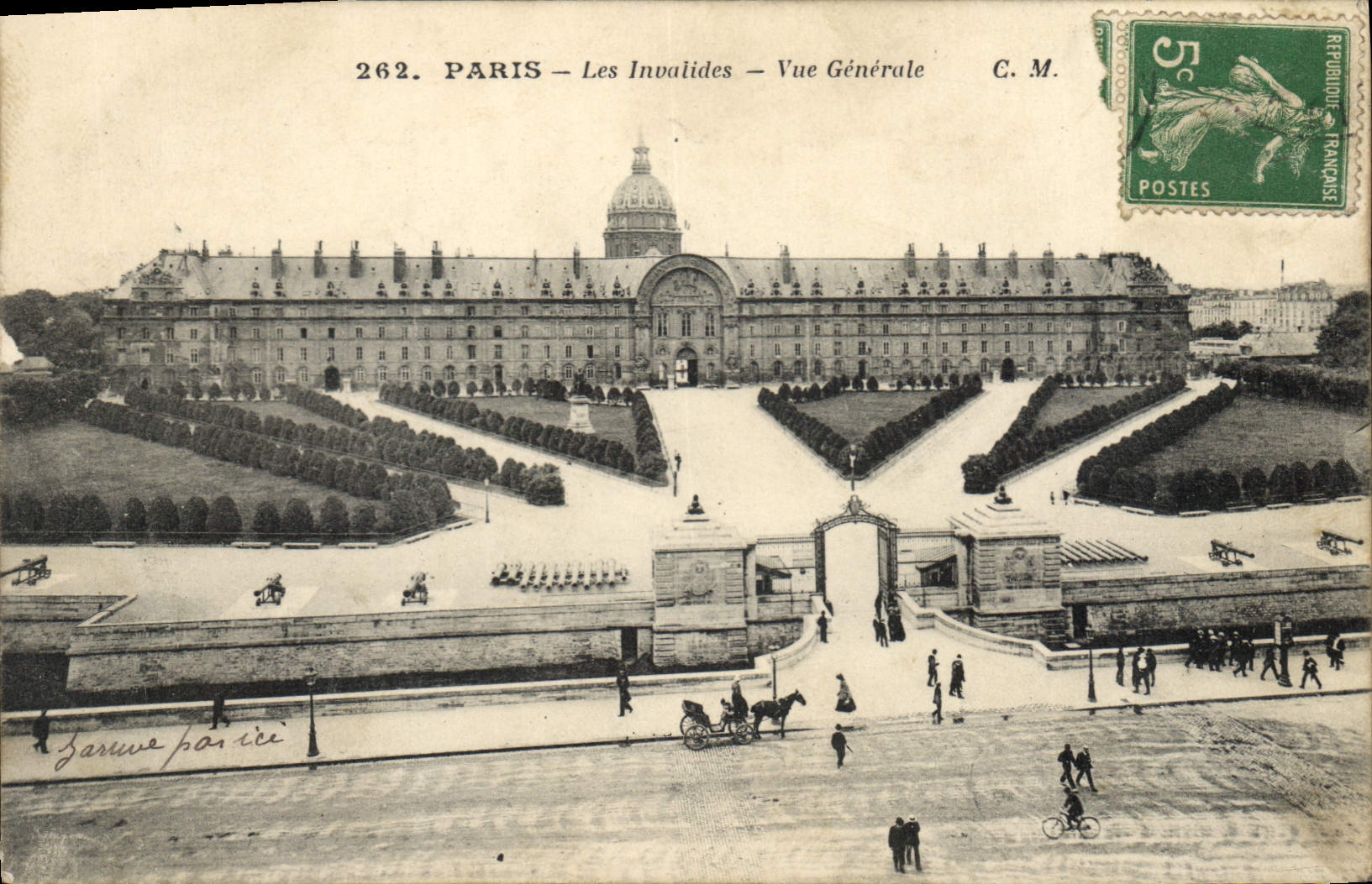 PARIS — Les Invalides — Vue Générale — C. M. n°262