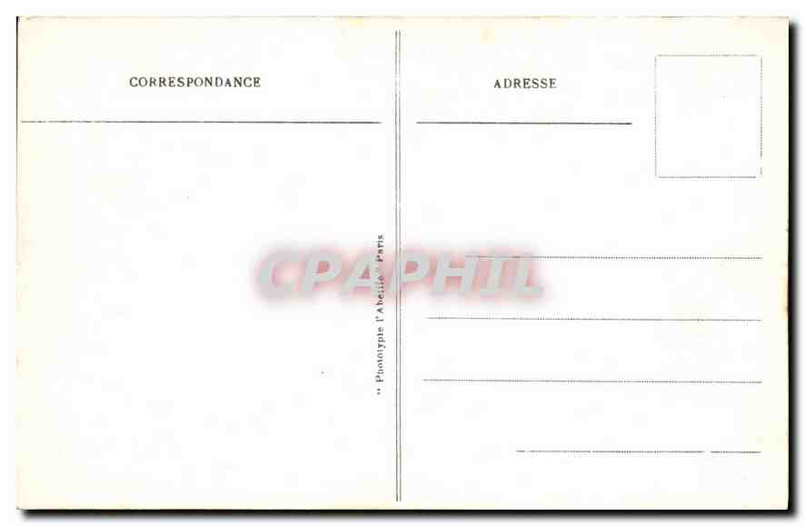 CPA Paris La Colonne de Juillet  — Rückseite