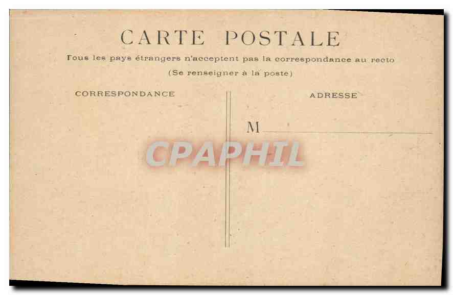 CPA Paris Le Lac du Bois de Boulogne  — Rückseite