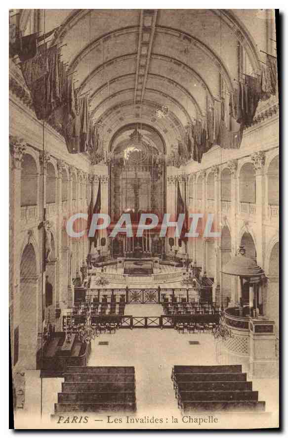 CPA Paris Les Invalides la Chapelle 