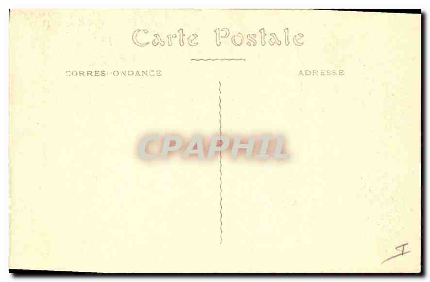 CPA Paris Les Invalides la Chapelle  — Rückseite