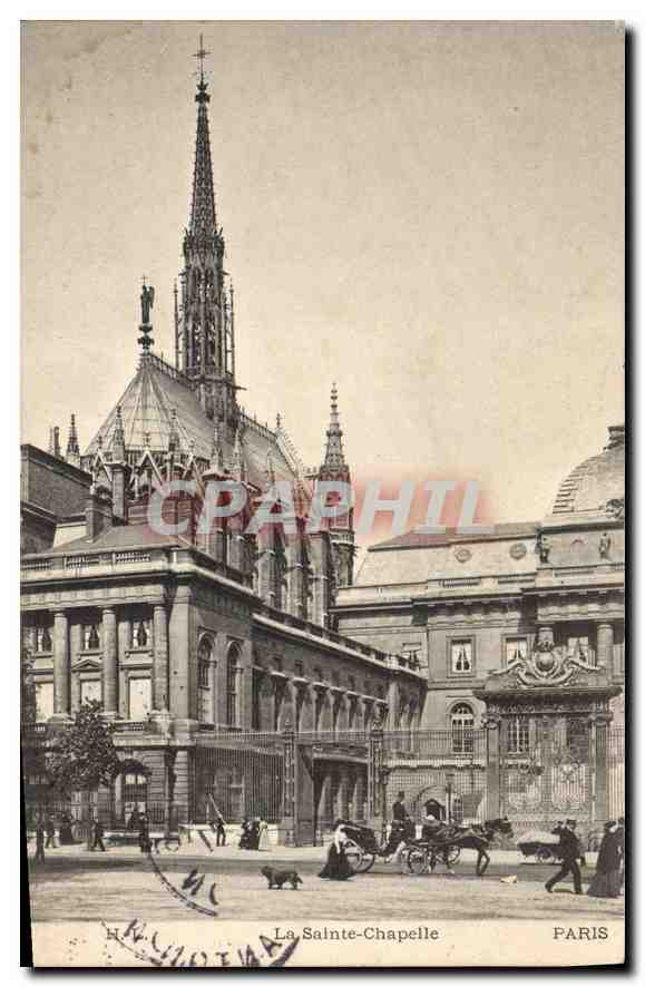 CPA Paris La Sainte Chapelle 