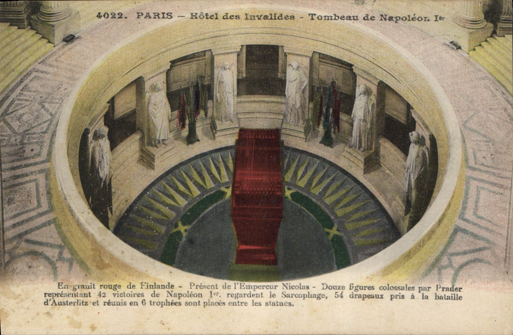 CPA Paris Hotel des Invalides Tombeau de Napoleon I 