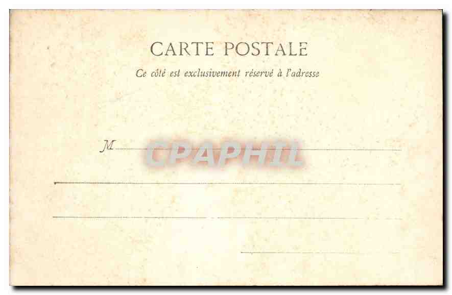 CPA Paris Le Pont Alexandre  — Rückseite