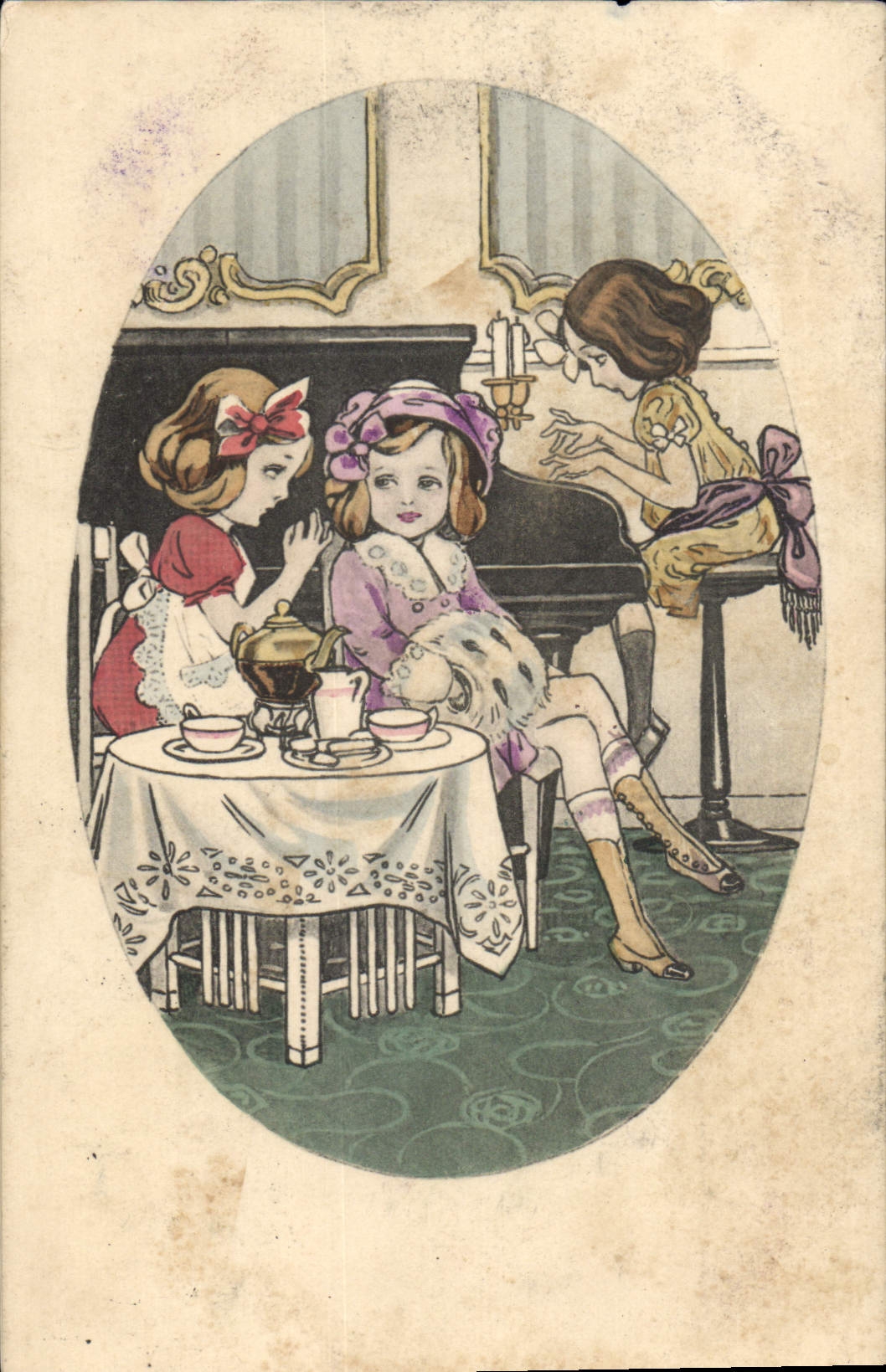 CPA Fantaisie Enfants