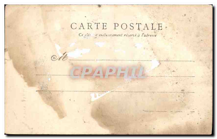 CPA Pont Aven Jeuue fille en priere  — Rückseite