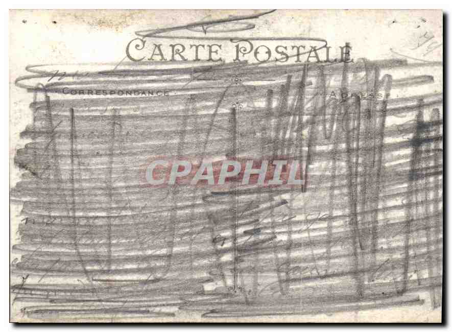 CPA Vieille coffe de Pont Aven  — Rückseite
