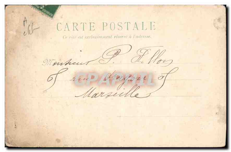 CPA Jeu de cartes — Verso