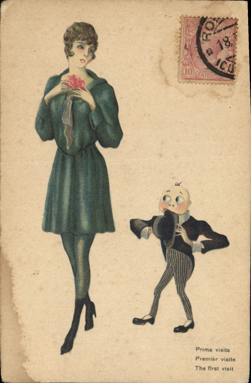 CPA Femme 
