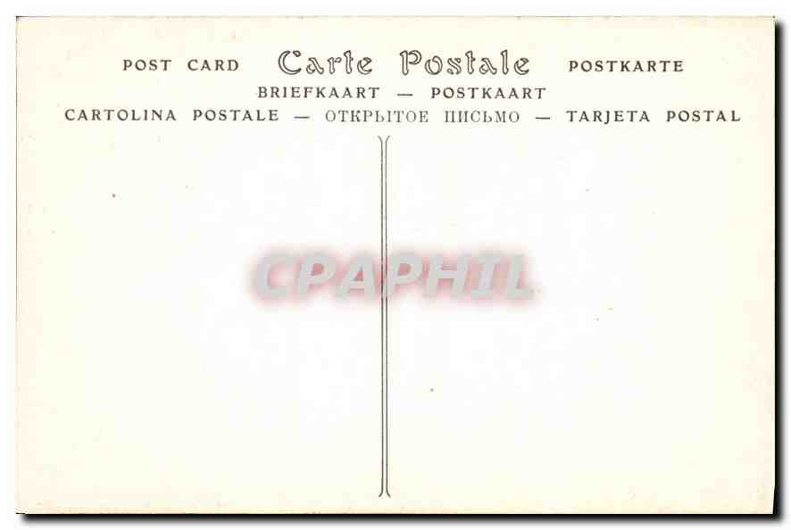 CPA Paris La Sainte Chapelle le Comte d'Artois  — Rückseite