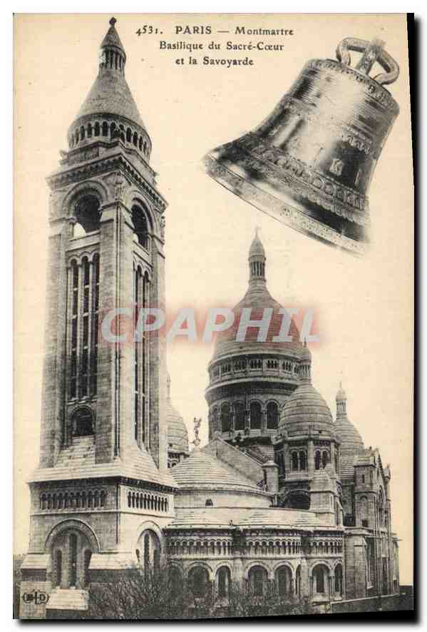 Paris — Montmartre — Basilique du Sacré-Cœur et la Savoyarde