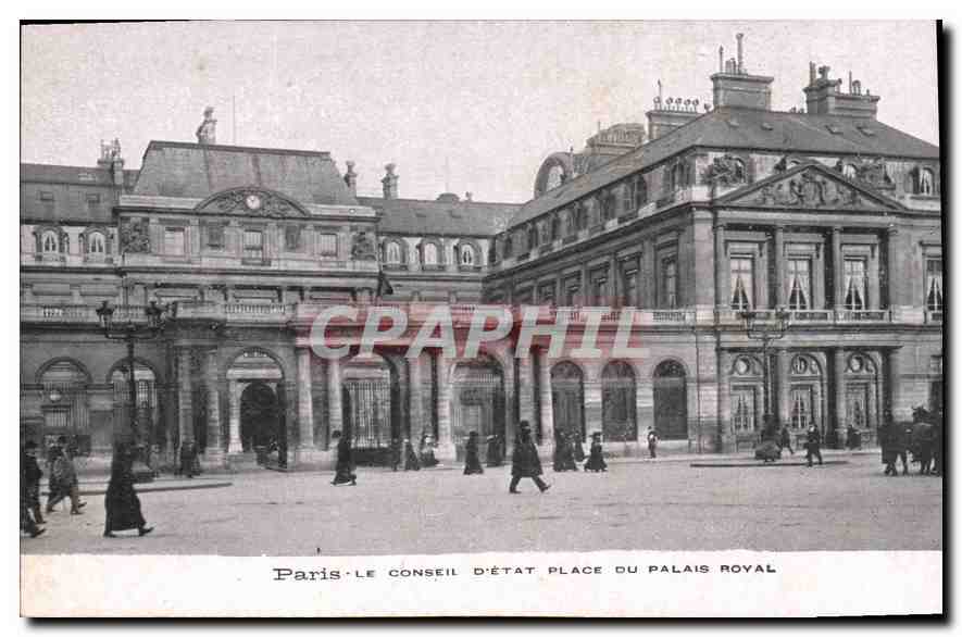CPA Paris Le Conseil d'etat place du Palais Royal 
