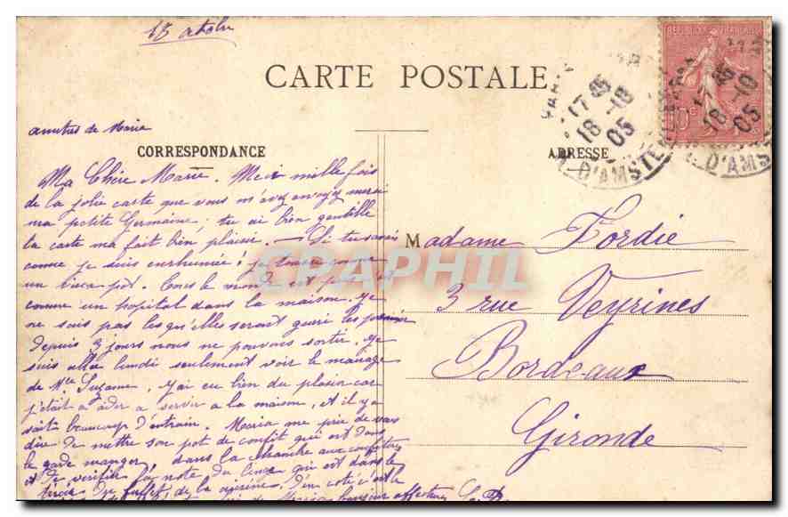 CPA Paris Au Bois de Boulogne Le Belvedere et le Lac  — Verso