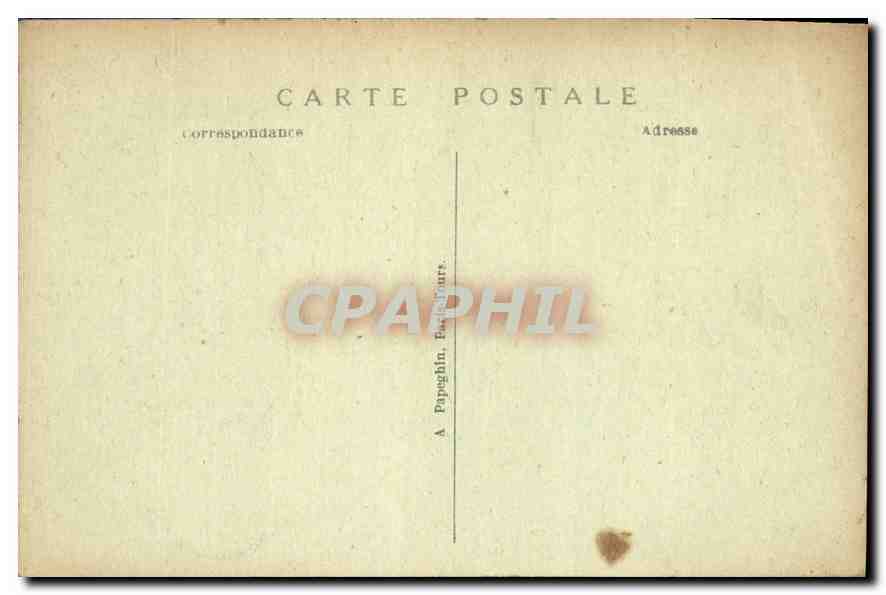 CPA Paris Le Lac du Bois de Boulogne  — Rückseite