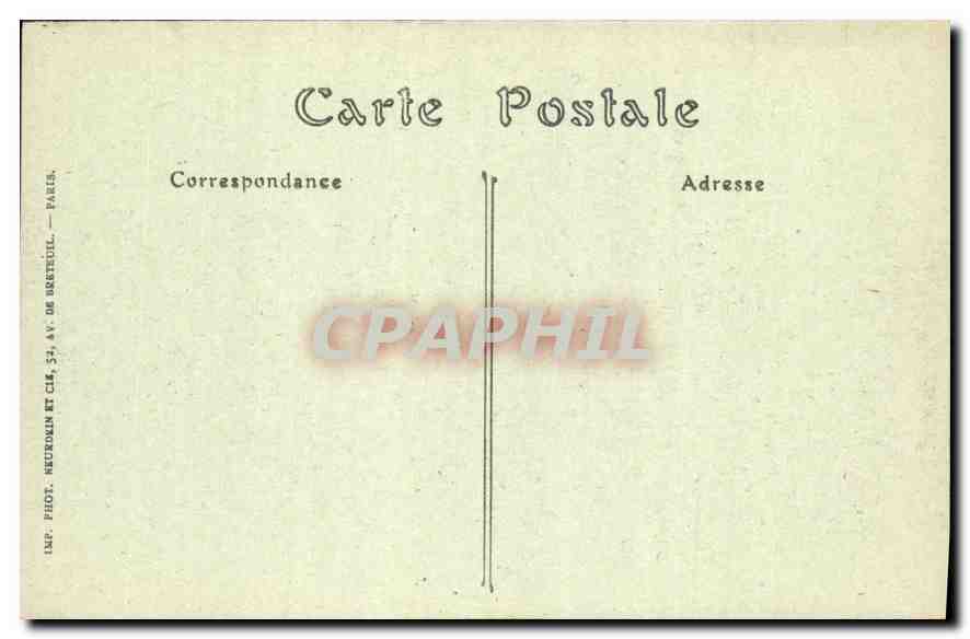 CPA Paris La Place de la Concorde  — Rückseite
