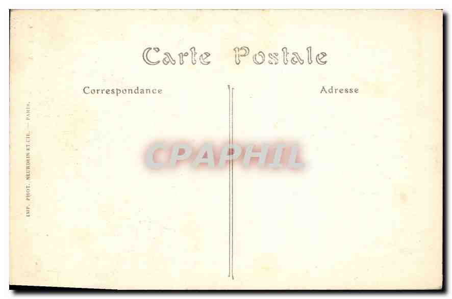 CPA Paris La Statue de la Republique  — Rückseite
