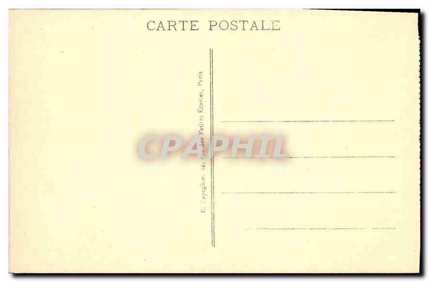 CPA Paris La Tombeau du Soldat Inconnu inhume sous l'Arc de Triomphe  — Rückseite