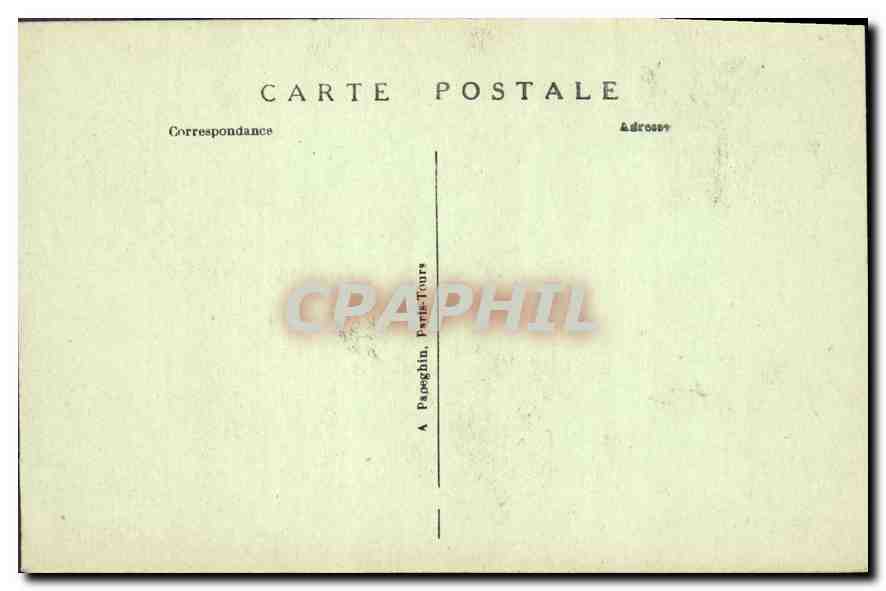 CPA Paris Notre Dame et le Parvis  — Verso