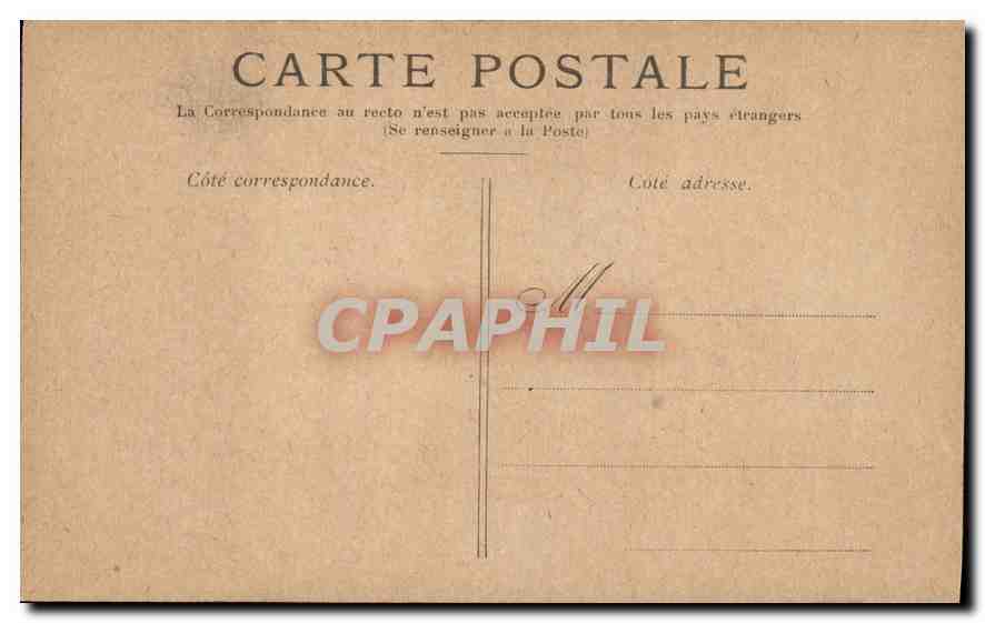 CPA Paris La Porte Saint Denis  — Verso