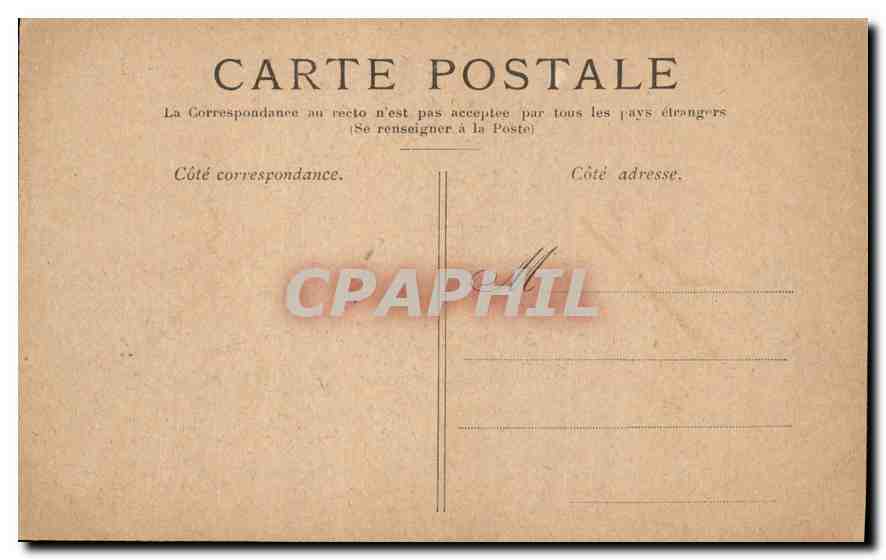 CPA Paris Le Grand Palais  — Rückseite
