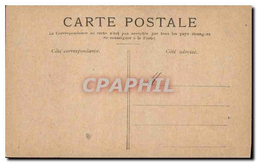 CPA Paris La Madeleine  — Rückseite