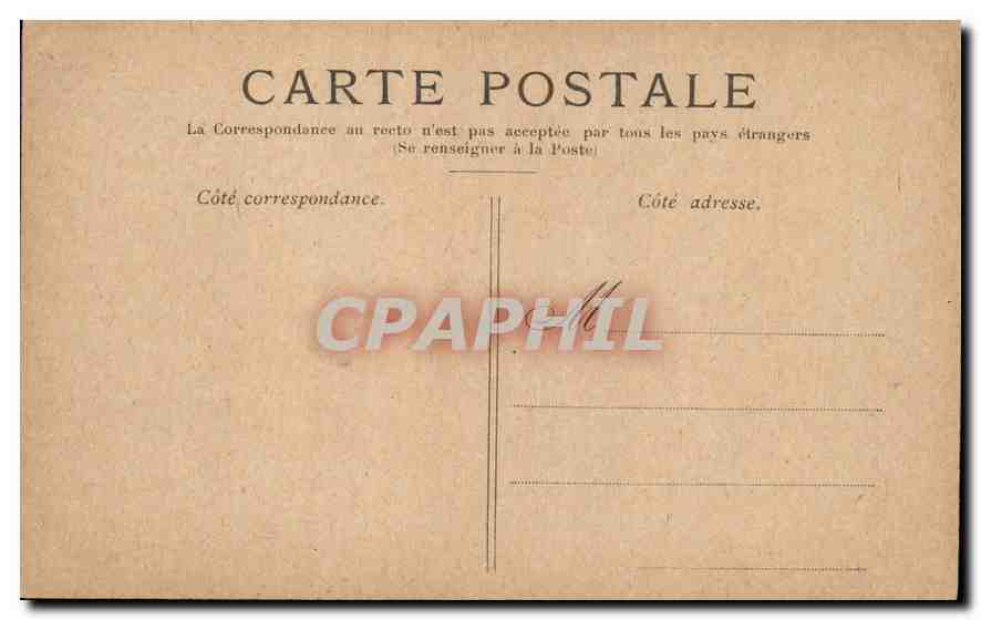 CPA Paris La Colonne Vendome  — Rückseite