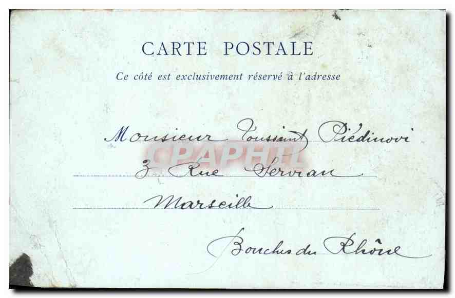 CPA Paris Avenue de Vois de Boulogne  — Rückseite