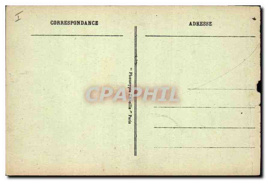 CPA Paris La Bourse  — Rückseite