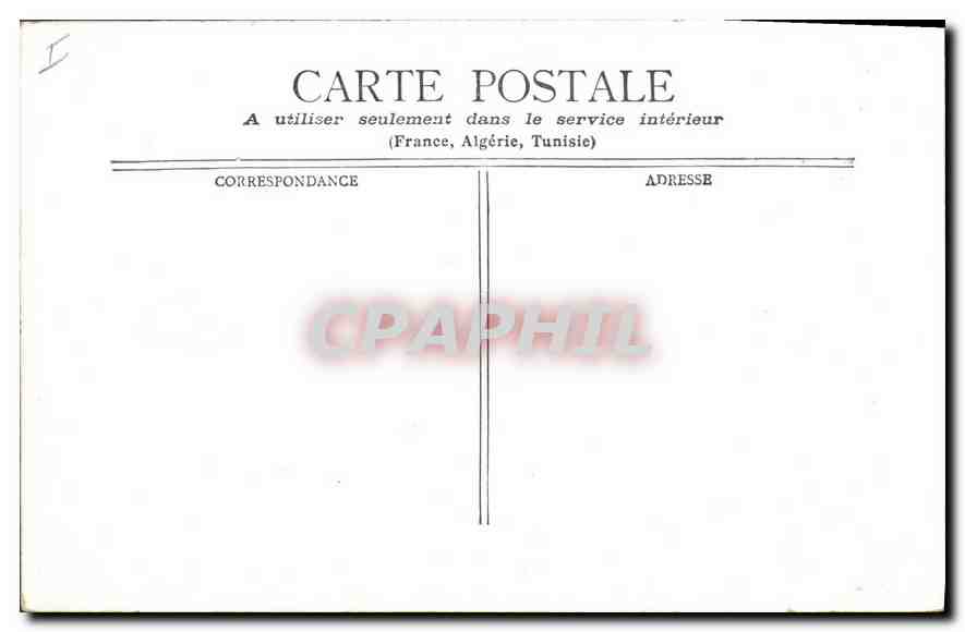 CPA Paris Eglise Ste Elisabeth du Temple  — Rückseite
