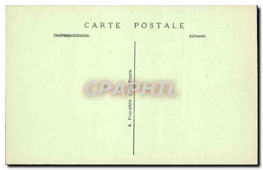 CPA Paris Notre Dame Statues du Portail de la Vierge Portail de gauche  — Verso