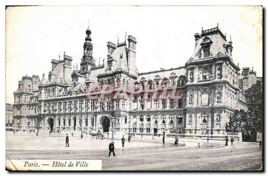 CPA Paris Hotel de Ville 