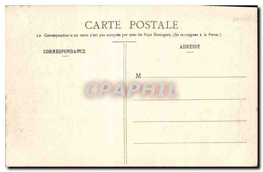 CPA Paris Eglise de St Etienne du Mont Le Jube  — Rückseite