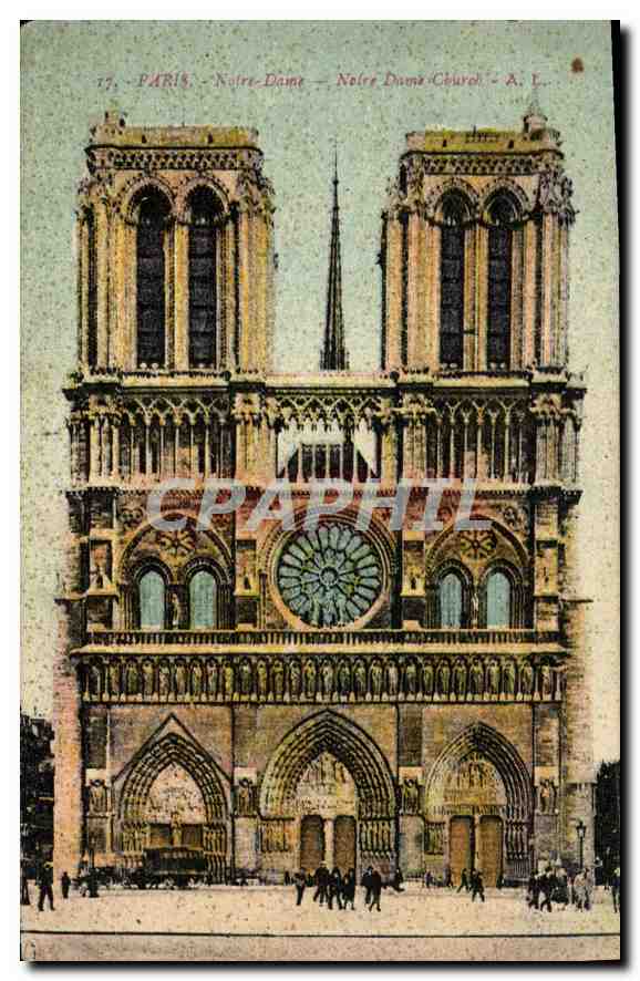 CPA Paris Notre Dame Churd 