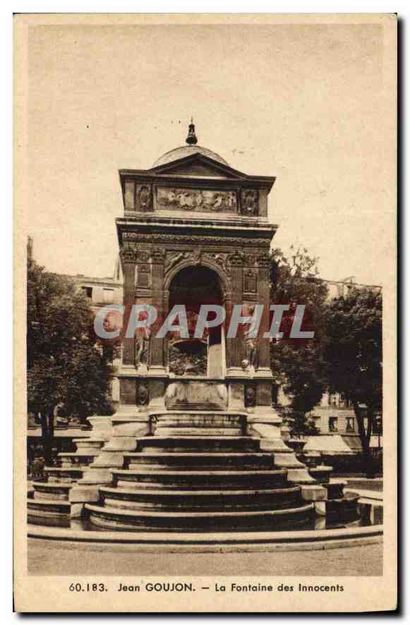 CPA Jean Goujon La Fontaine des Innocents 