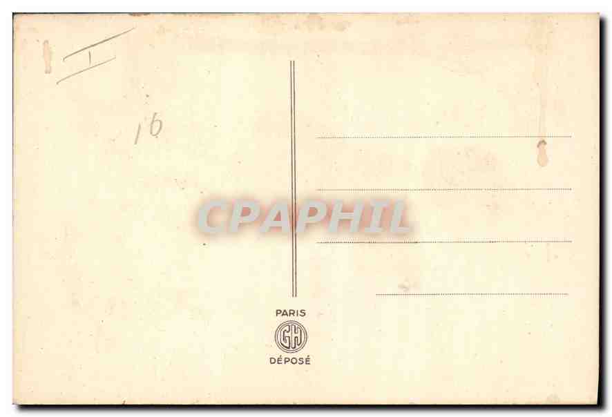 CPA Fantaisie Enfant — Rückseite