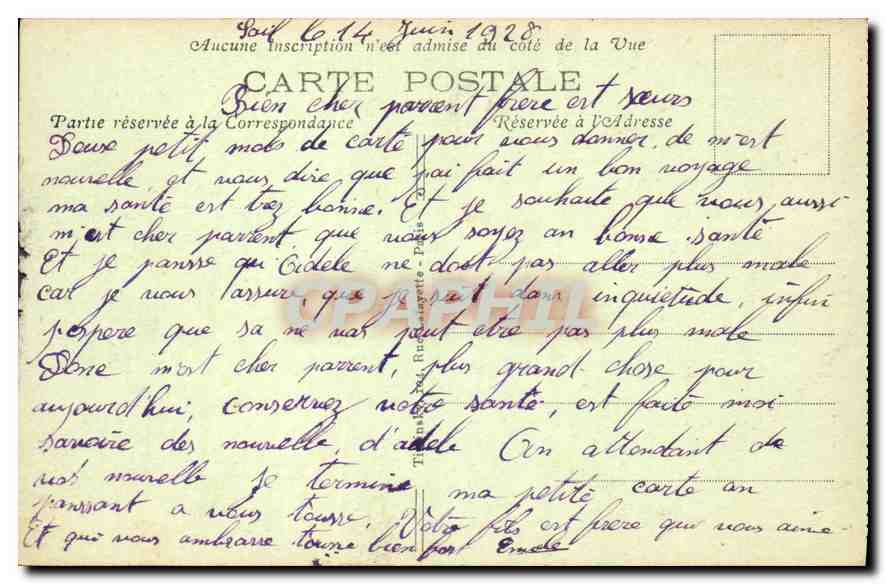 CPA Paris l'Arc de Triomphe du Carrousel  — Rückseite
