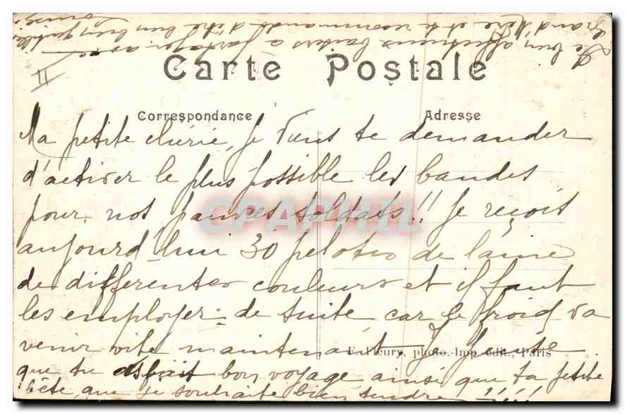 CPA Bois de Boulogne Vue sur le Lac  — Verso