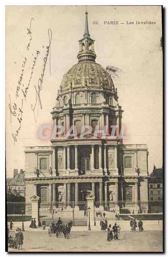 CPA Paris Les Invalides 