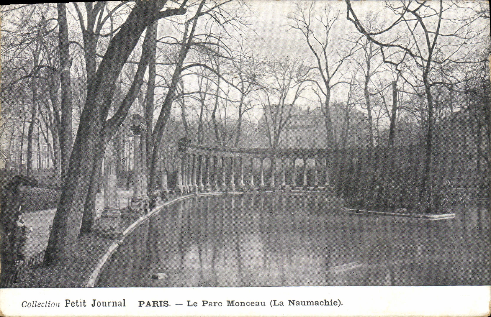 CPA Paris Le Parc Monceau La Naumachie 