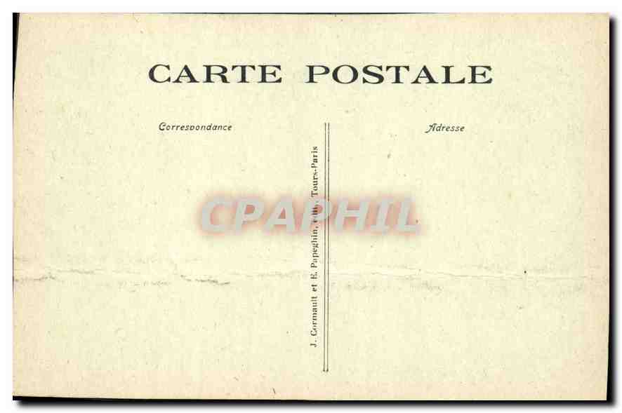 CPA Paris Le Pont Alexandre III  — Rückseite