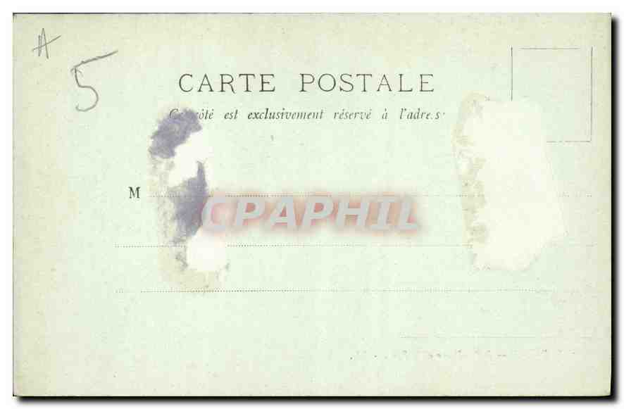 CPA Paris Notre Dame et le Pont  — Verso